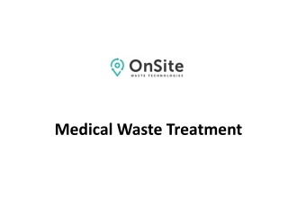 Medical Waste Treatment