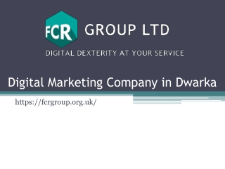 Digital Marketing Company in Dwarka