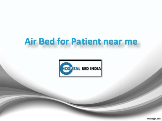 Buy Air Bed for Patients , Air Bed for Patient near me  – Hospital Bed India