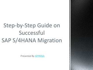 A Step-by-Step Guide on Successful SAP S/4HANA Migration