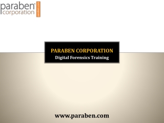 Buy Digital Forensic Tools of Paraben Corporation
