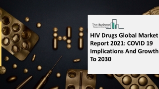 HIV Drugs Market, Industry Trends, Revenue Growth, Key Players Till 2030