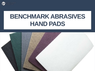 Benchmark Abrasives Hand Pads