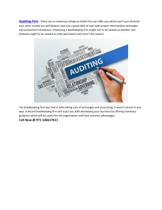 Auditing Firm