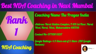 Best NDA Coaching in Navi Mumbai