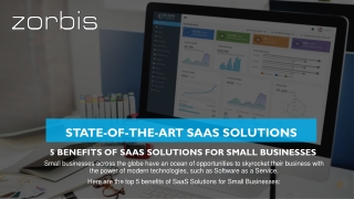 5 Benefits of SAAS Solutions for Small Businesses
