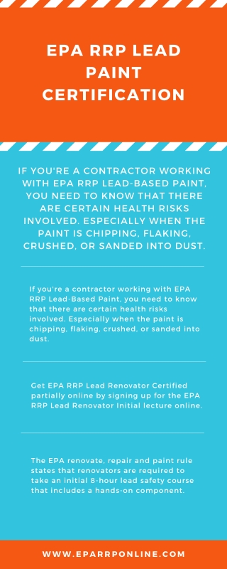 EPA RRP Lead Paint Certification