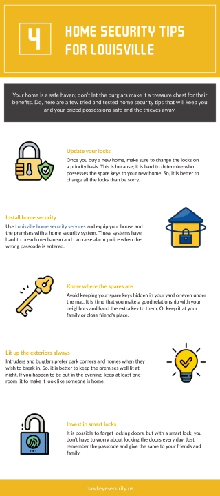 Home Security Tips for Louisville