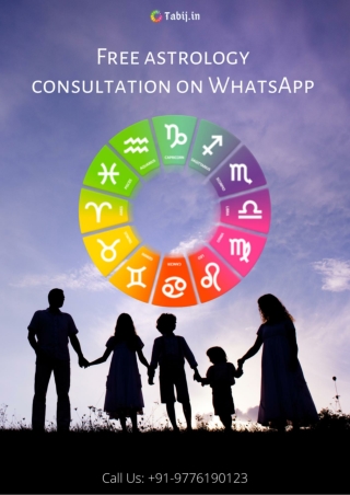 Free astrology consultation on WhatsApp to get family astrology