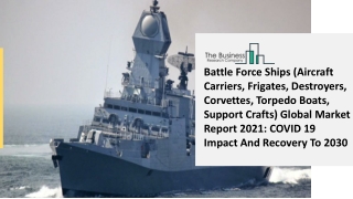2021 Battle Force Ships (Aircraft Carriers, Frigates, Destroyers, Corvettes, Torpedo Boats, Support Crafts) Market Size,
