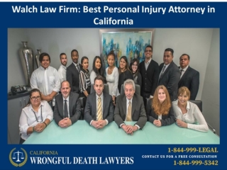 California Wrongful Death Lawyers - Best Professional Personal Injury Lawyers in California