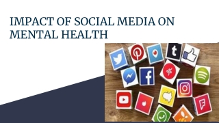 Impact Of Social Media On Mental Health