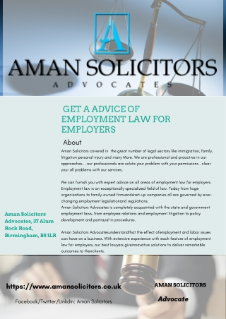 Professional Services for Civil solicitors in Birmingham | Aman Solicitors Advocates