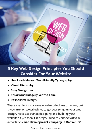5 Key Web Design Principles You Should Consider For Your Website