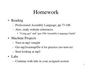 Homework