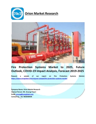 Fire Protection Systems Market Trends, Research Report, Growth, Opportunities, Forecast 2019-2025