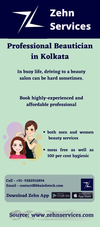 Professional Beautician in Kolkata