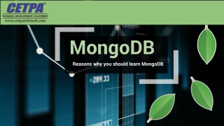 MongoDB | Reasons why you should learn MongoDB