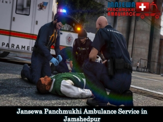 Pick Ambulance Service in Jamshedpur at a Genuine Charge