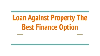 Main Factors That Are Affecting Property Loan Interest Rates