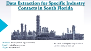 Data Extraction for Specific Industry Contacts in South Florida