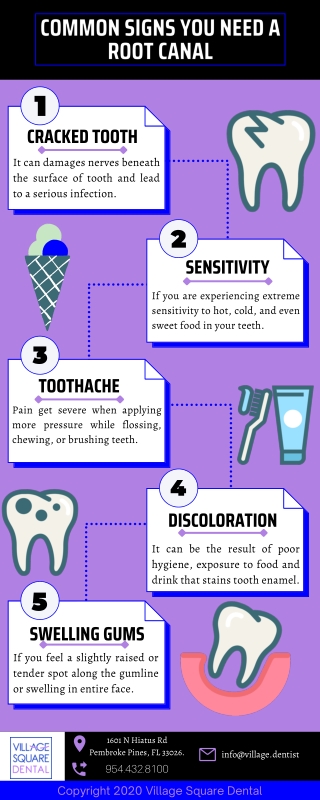 Common Signs You Need a Root Canal