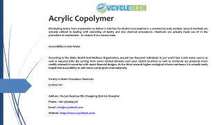 Acrylic Copolymer