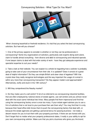 ConveyancingSolicitors-WhatTypeDoYouWant