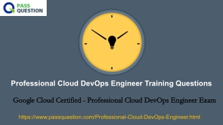 Google Professional Cloud DevOps Engineer Exam Questions