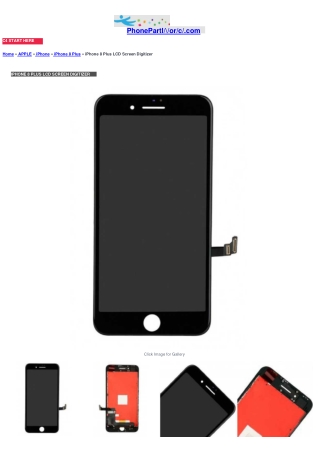 IPHONE 8 PLUS LCD SCREEN DIGITIZER