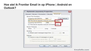 Hoe stel ik Frontier Email in op iPhone | Android en Outlook?