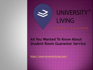 All You Wanted To Know About Student Room Guarantor Service