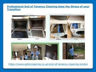 Professional End of Tenancy Cleaning Ease the Stress of your Transition