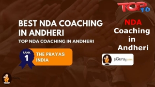 Top NDA Coaching Institutes in Andheri