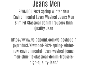 Jeans Men