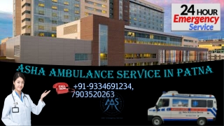 Bihar Top Class Ground Ambulance Service |ASHA