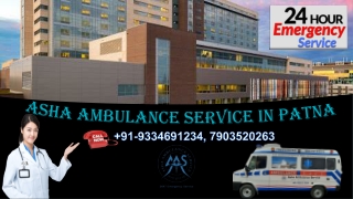 Fast ICU Road Ambulance Service in Patna |ASHA