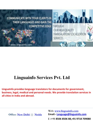 Financial Translation Services In Delhi Ncr|Document Translation Delhi.