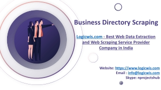 Business Directory Scraping