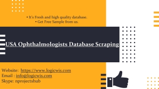 USA Ophthalmologists Database Scraping