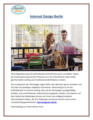 Internetagentur Berlin