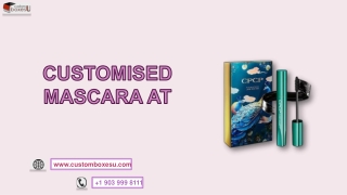 Customised mascara at wholesale prices with logo in USA