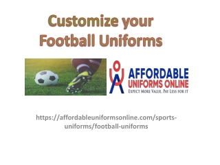 Football Uniforms