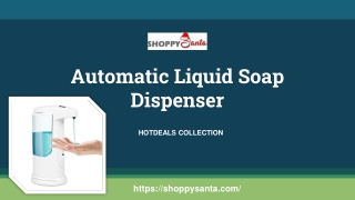 Automatic Liquid Soap Dispensers Online at ShoppySanta