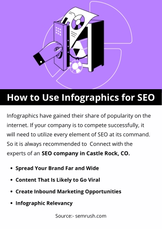 How to Use Infographics for SEO