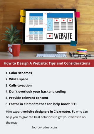 How to Design A Website: Tips and Considerations
