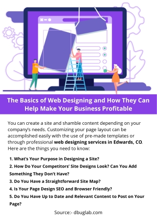 The Basics of Web Designing and How They Can Help Make Your Business Profitable