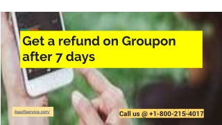 Groupon refund