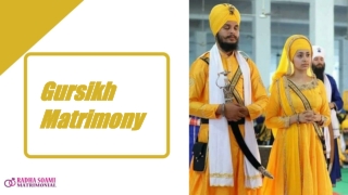 Gursikh Matrimony