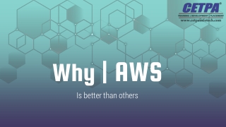 WHY | AWS Is better than others